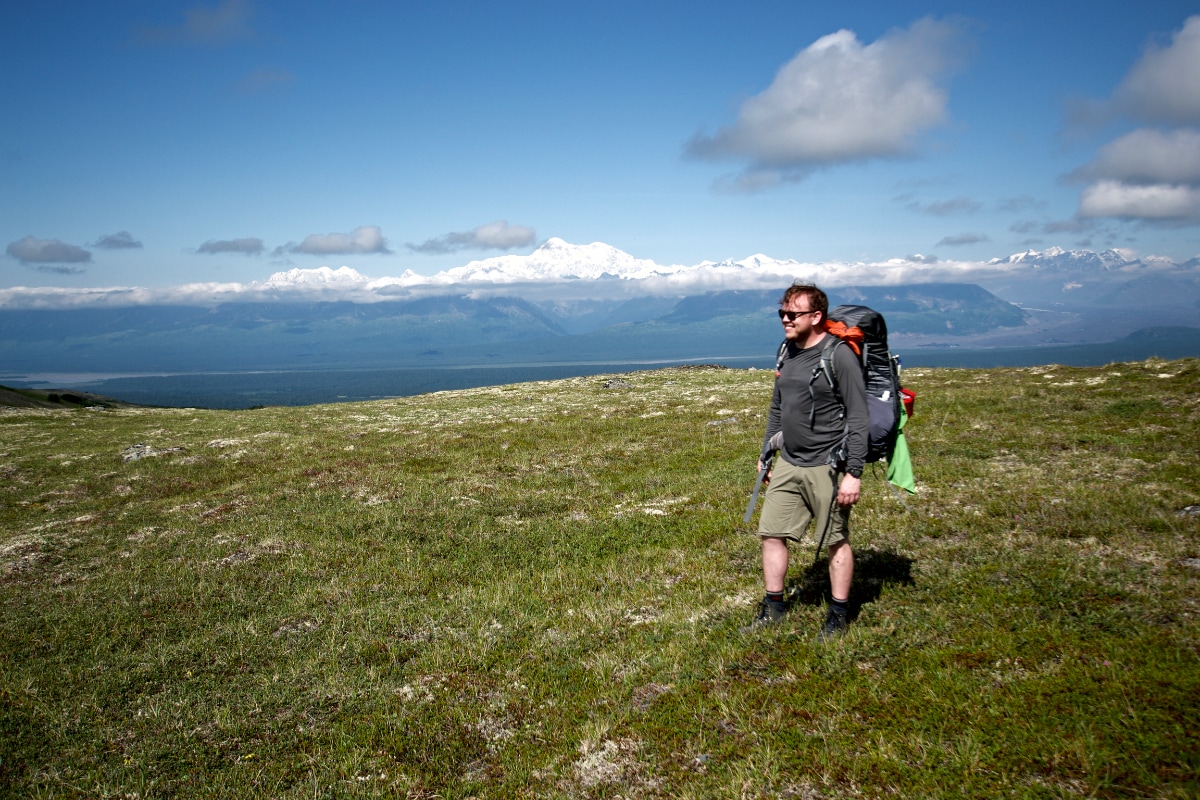 Nick Trekking Along